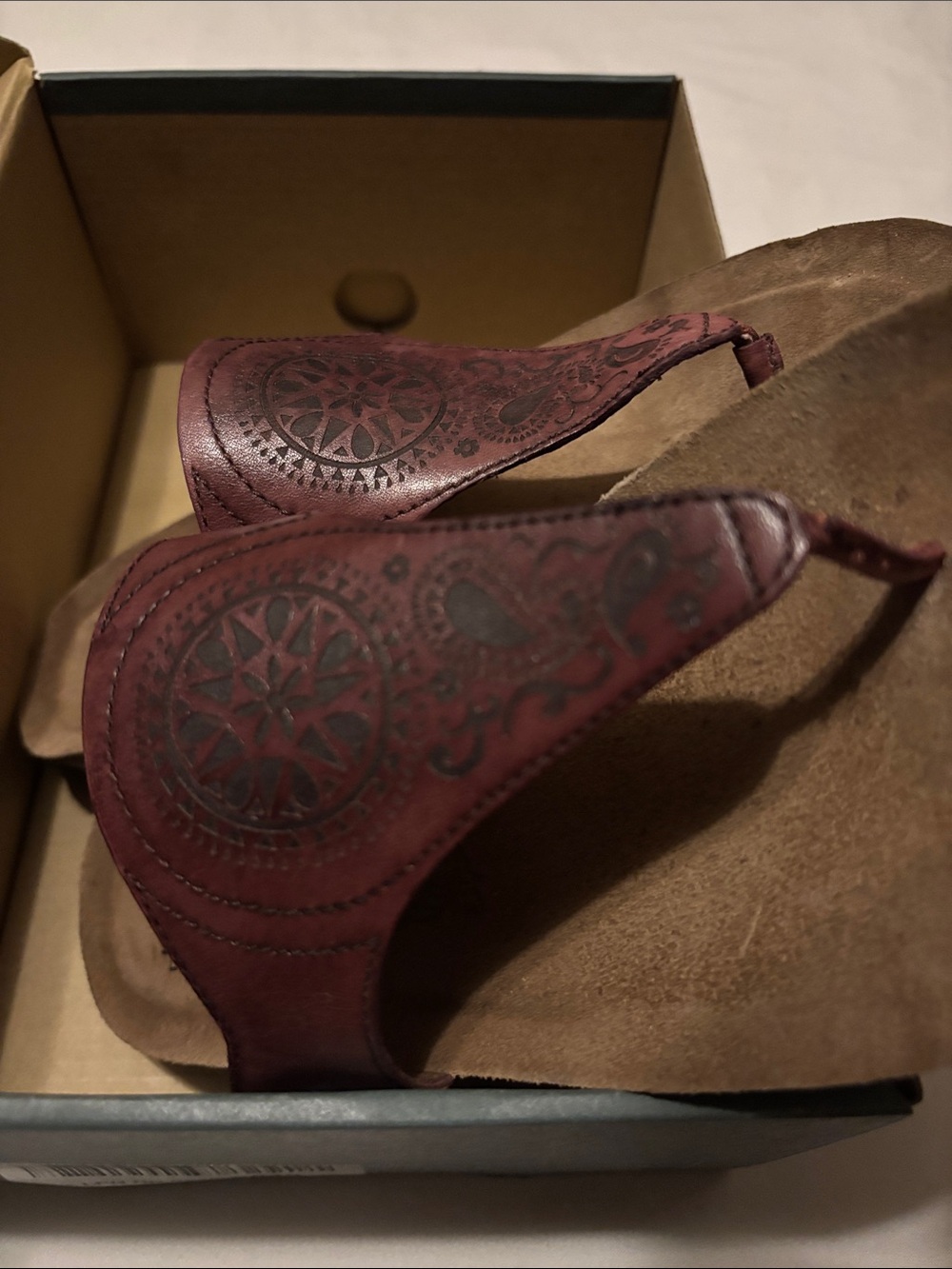 Dansko Priya Leather Sandal Size 38 - Picture 5 of 6